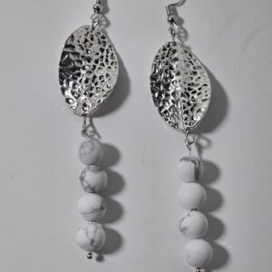 Hammered Steel Earrings